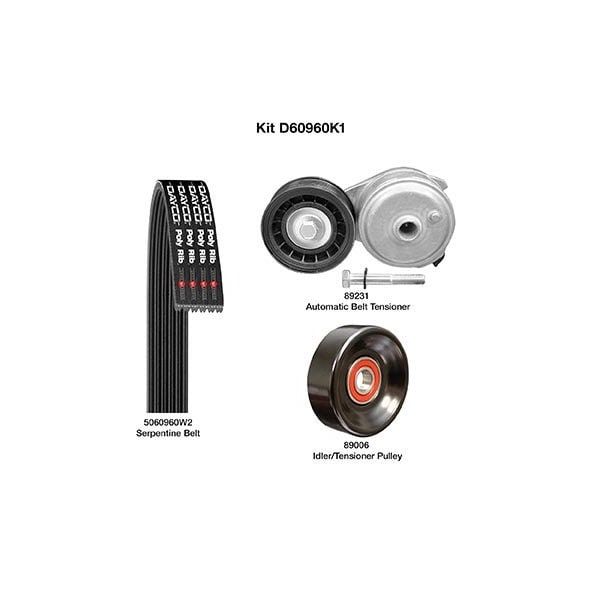 Dayco 96-14 Chev-Gmc-Isuzu-Olds 4.3-5.0-5.7L Fead Kits, D60960K1 D60960K1 - main